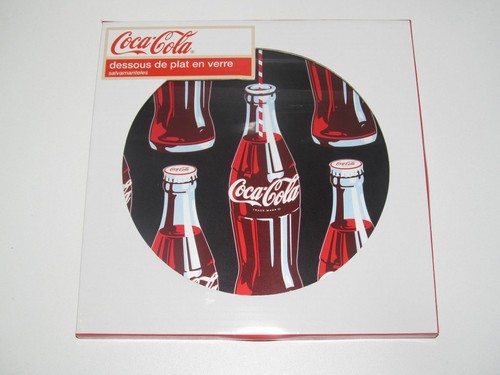 Dessous plat verre coca - verre,