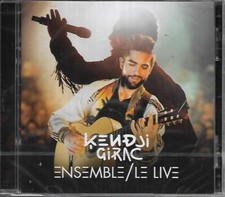 CD 18 TITRES + DVD KENDJI GIRAC ENSEMBLE / LE LIVE 2017 NEUF SCELLE
