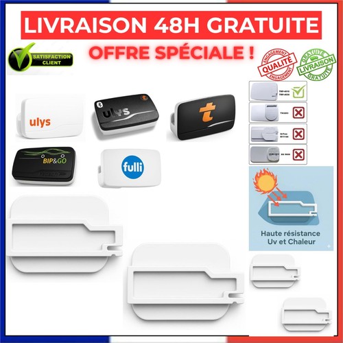 Supports badge télépéage - supports,