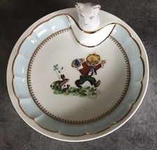 ASSIETTE à Bouillie Assiette Chauffante Vintage Porcelaine De LIMOGES GL France