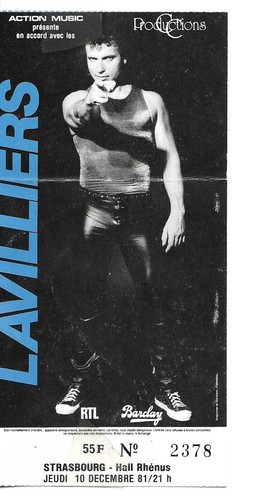 Rare ticket billet concert - /,
