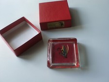 Presse-papier verre -Green Highlander FMF Tackle Ltd Reigate England fly fishing