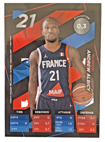 Andrew albicy carte slam - andrew,