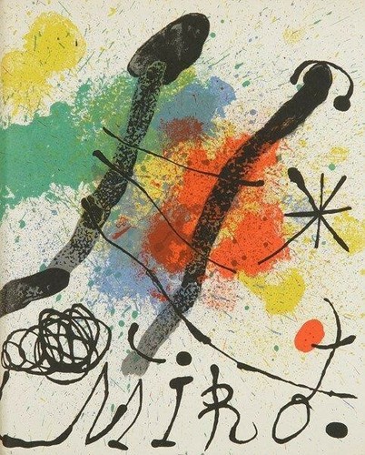 Joan miro walter erben - walter, tirage