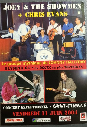 Rare carte postal johnny - rare,