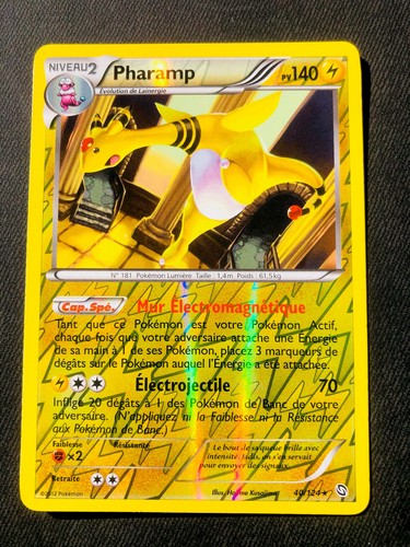 Carte pokémon pharamp 124 - pokémon, 40/124