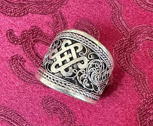 Filigran bague argent tibet - filigran, en