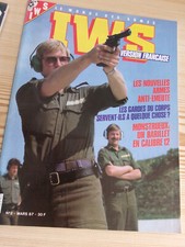 .Le monde des armes IWS n°2 1987, anti-émeute, barillet calibre 12