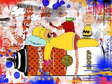 MISAKO Street Art  Print The