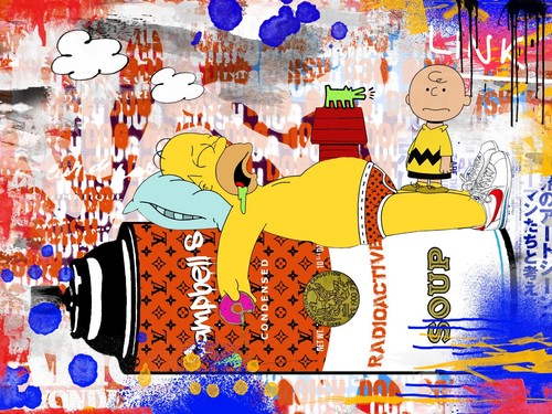 Misako street art - misako,
