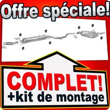 Échappement pour SAAB 9-5 I 2.0 2.3 T Turbo 2000-2010 +Tuyau Silencieux