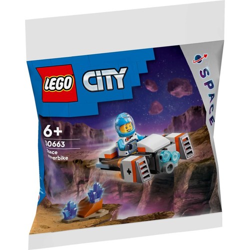 Lego city space hoverbike - city,