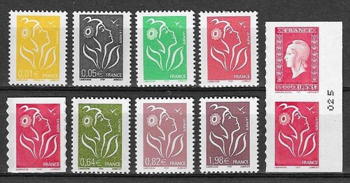 Timbres france neufs lot - neufs**,