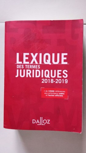 Lexique des termes - des,