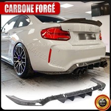 Pour BMW F87 M2 M2C 2016-2020 CARBONE FORGÉ Diffuseur Arrière Pare-Chocs spoiler