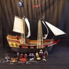 5135 playmobil bateau pirate, poupées et accessoires, bateau jouet vintage
