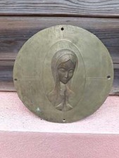 Plaque moule à Ostie à