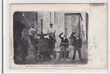 ANGELES-sur-MER : pressurage du vin : un défi a la régalade (pressoir)- tres