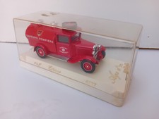 Citroën C4F citerne Sapeurs Pompiers 1/43 Solido Âge d’Or réf 4422 boîte vitrine