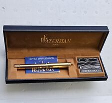Stylo plume Waterman Lady Patricia Plaqué Or - Plume Or 18 Carats - comme neuf