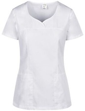 INES Blouse Medicale Femme Manche Courte Tunique Médicale Blouse Pharmacie Un...