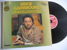 Serge Gainsbourg "Elisa ... etc" impact record-LP