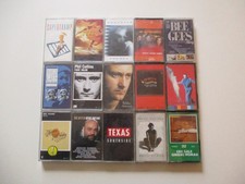LOT DE 15  CASSETTES AUDIO POP
