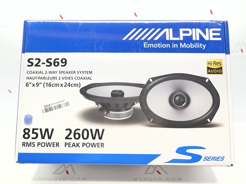 Alpine s69 series 6x9 - alpine, s2-s69,