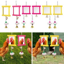 Lot de 2 miroirs pour poules