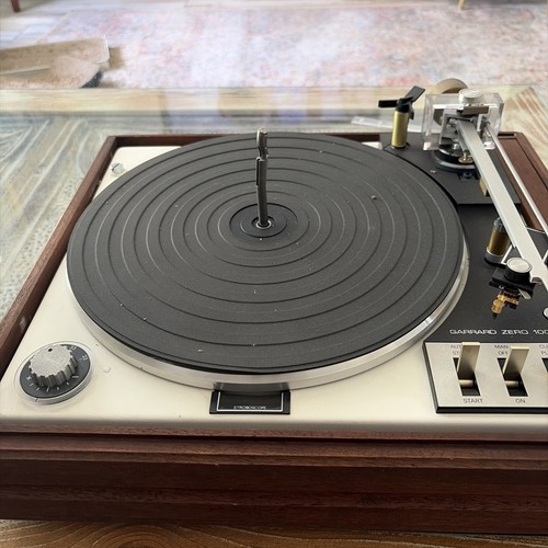 Garrard zero 100 turntable - garrard,