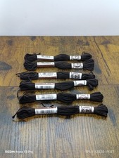 Lot De 6 Retors à broder N° 4 DMC Marron - 2371