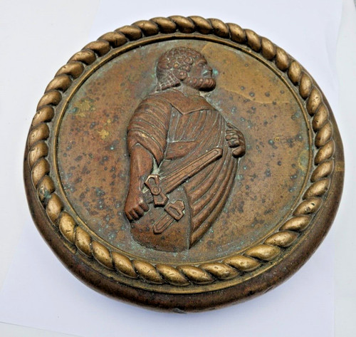 Xix siecle medaillon bronze - siecle,