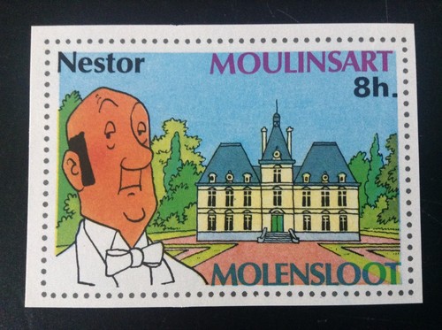 Vignette faux timbre - timbre, tintin