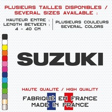 SUZUKI - Sticker Vinyle Adhésif Autocollant