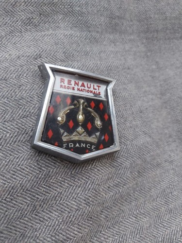 Plaque calandre metal - de,