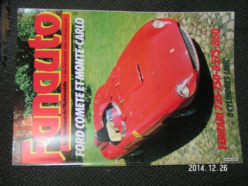 Fanatique de l automobile - **,