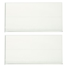 2pcs en cuir art polissage assiettes en verre polissage planches en verre