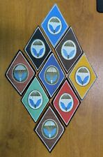 9 PATCH TISSUS PARACHUTISTE