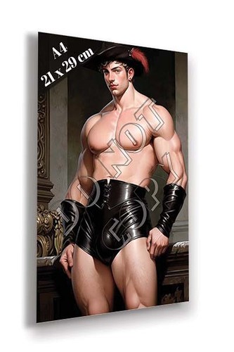 Homme musclé torse - , en