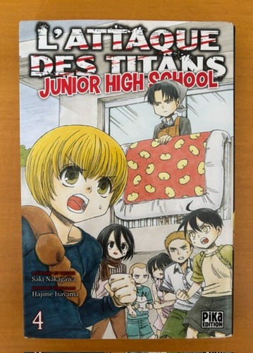 Manga attaque des titans - des,