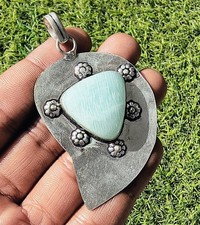 Vente pendentif amazonite