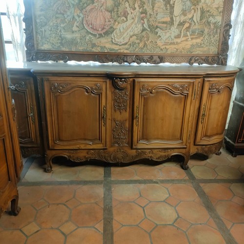 Enfilade noyer massif style - enfilade,