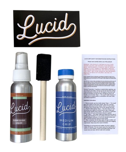 Lucid super clear - clear, grip