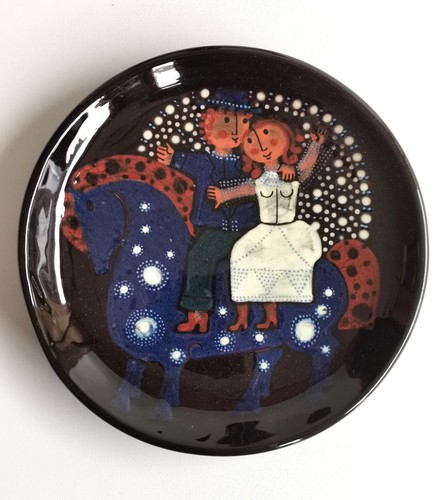 Assiette céramique vintage
