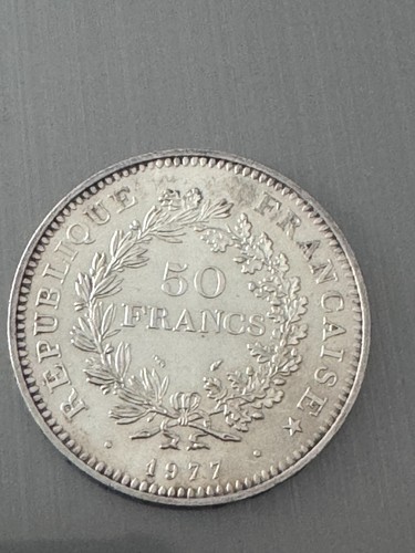Francs hercule argent 1977 - francs,