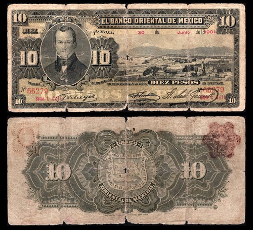 Banco oriental mexico 10 - el,