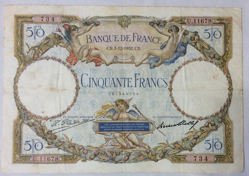 France billet francs - 50, luc