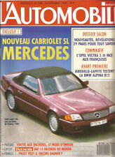 L'AUTOMOBILE MAGAZINE N°509 MERCEDES CAB SL / OPEL VECTRA / BMW ALPINA B12