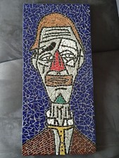 Mosaïque Vintage Inspirée Du Clown De Buffet