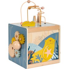 Cube de motricité Seaside en Bois, Jouets de motricité variés pour Tout-Petit...